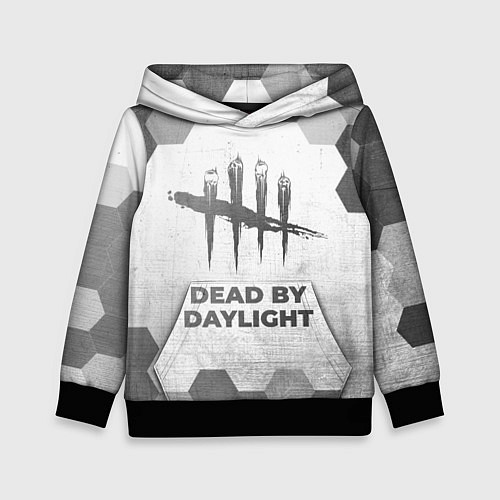 Детская толстовка Dead by Daylight - white gradient / 3D-Черный – фото 1