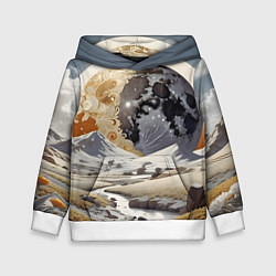 Детская толстовка Река и планеты