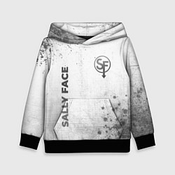 Толстовка-худи детская Sally Face - white gradient вертикально, цвет: 3D-черный