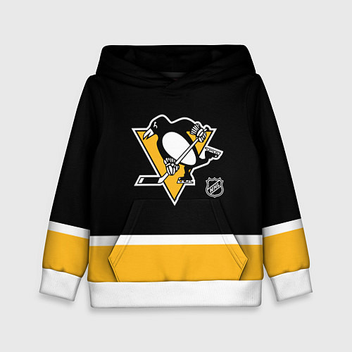 Детская толстовка Питтсбург Пингвинз хоккей / 3D-Белый – фото 1