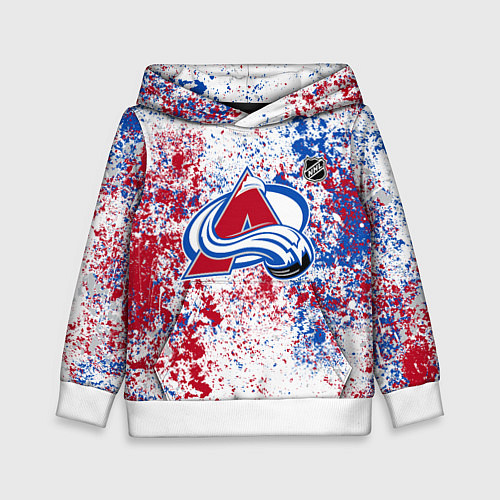 Детская толстовка Colorado Avalanche NHL white / 3D-Белый – фото 1