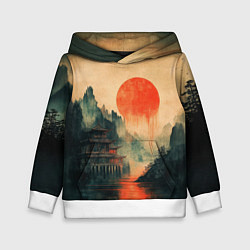 Детская толстовка Старый Японский монастырь