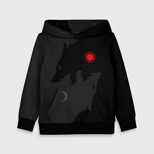 Детская толстовка Хати и Сколь / 3D-Черный – фото 1