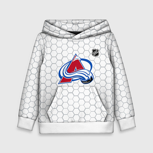 Детская толстовка Колорадо Эвеланш - белые соты / 3D-Белый – фото 1
