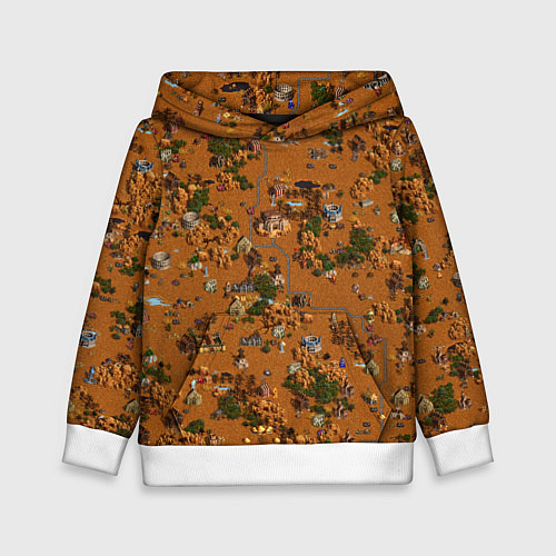 Детская толстовка Земли Фабрики - Герои 3 / 3D-Белый – фото 1