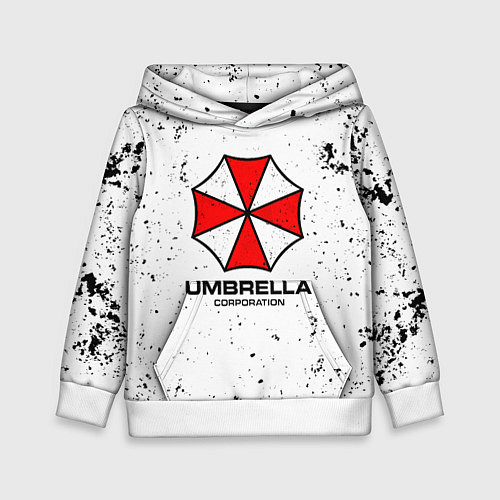 Детская толстовка Umbrella - white dirt / 3D-Белый – фото 1
