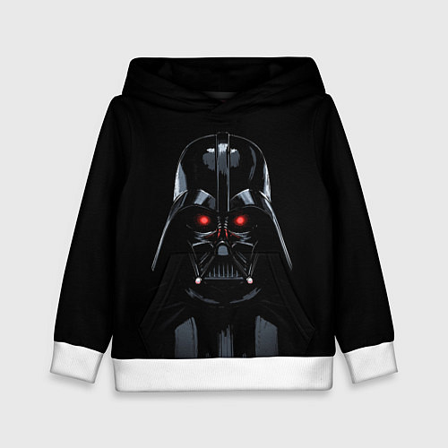 Детская толстовка Дарт Вейдер - темный владыка ситх / 3D-Белый – фото 1