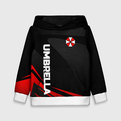 Детская толстовка Umbrella - спорт / 3D-Белый – фото 1