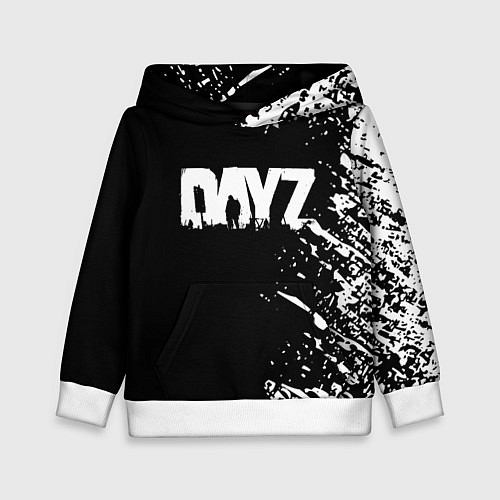 Детская толстовка Dayz брызги красок / 3D-Белый – фото 1