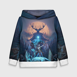Толстовка-худи детская The Elder Scrolls, цвет: 3D-белый