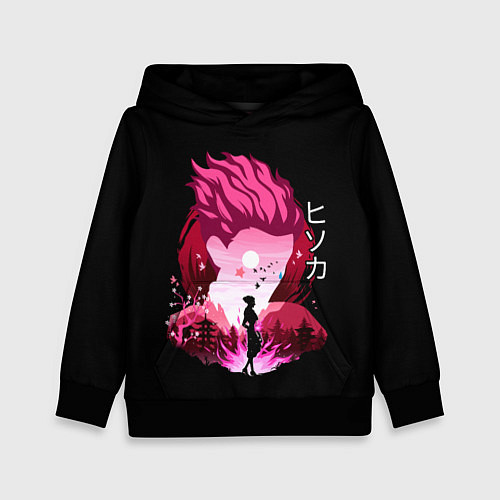 Детская толстовка Хисока из аниме Хантер х Хантер / 3D-Черный – фото 1