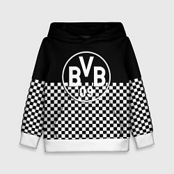 Детская толстовка Borussia шахматная клетка
