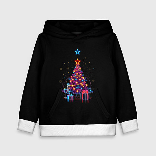 Детская толстовка Christmas gifts / 3D-Белый – фото 1