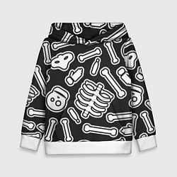Детская толстовка Черепки и костяшки
