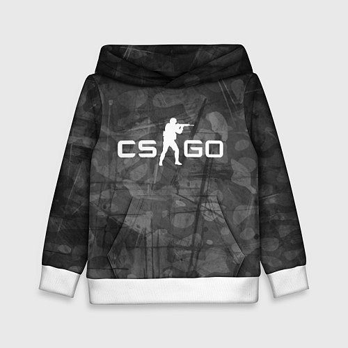 Детская толстовка Эмблема CS GO / 3D-Белый – фото 1