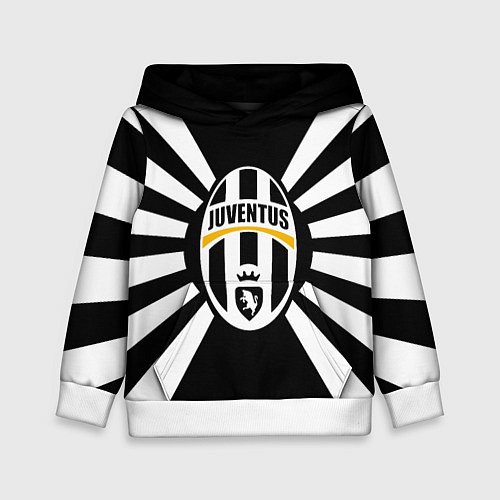 Детская толстовка Ювентус линии / 3D-Белый – фото 1