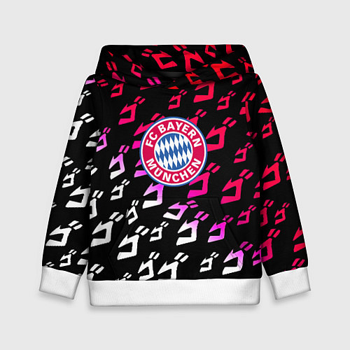 Детская толстовка Бавария Мюнхен jojo anime / 3D-Белый – фото 1