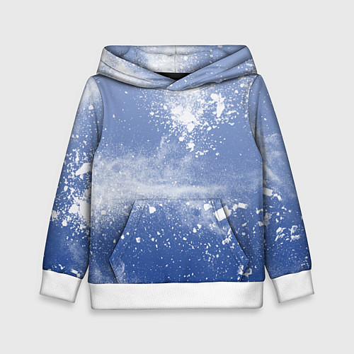 Детская толстовка Снежки попали в тебя / 3D-Белый – фото 1