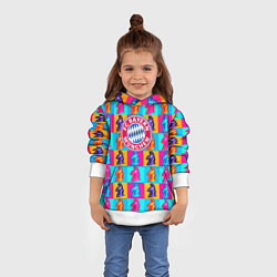 Толстовка-худи детская Fortnite x Bayern, цвет: 3D-белый — фото 2