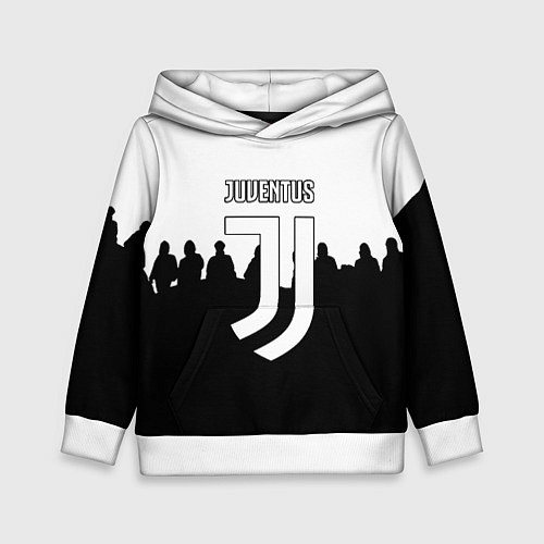 Детская толстовка Ювентус команды / 3D-Белый – фото 1