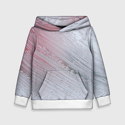 Детская толстовка Морозные полосы на стекле