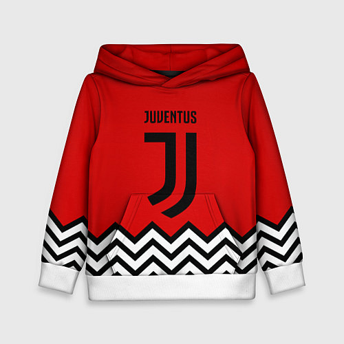 Детская толстовка Ювентус полосы спорт / 3D-Белый – фото 1