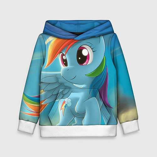 Детская толстовка My littlle pony / 3D-Белый – фото 1