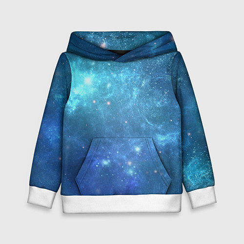 Детская толстовка Космос / 3D-Белый – фото 1