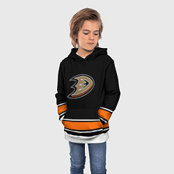 Толстовка-худи детская Anaheim Ducks Selanne, цвет: 3D-белый — фото 2