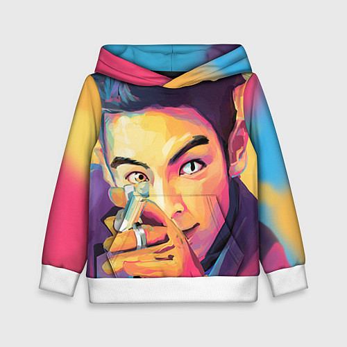 Детская толстовка Big Bang Art / 3D-Белый – фото 1