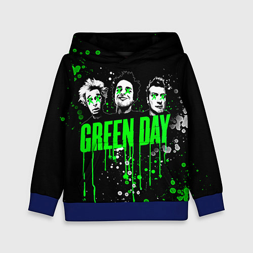 Детская толстовка Green Day: Acid Colour / 3D-Синий – фото 1