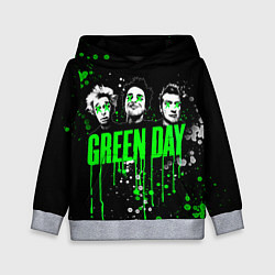 Толстовка-худи детская Green Day: Acid Colour, цвет: 3D-меланж