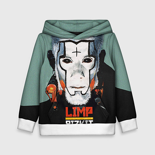 Детская толстовка Limp Bizkit: Faith Face / 3D-Белый – фото 1