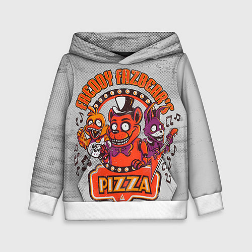 Детская толстовка Freddy Pizza / 3D-Белый – фото 1