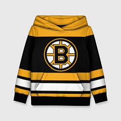 Толстовка-худи детская Boston Bruins цвета 3D-черный — фото 1