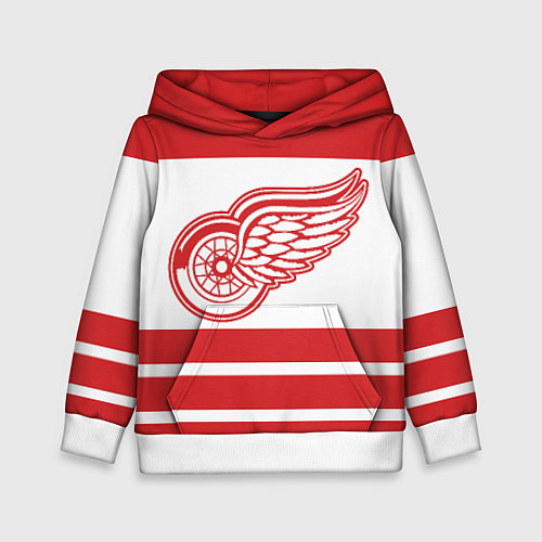 Детская толстовка Detroit Red Wings / 3D-Белый – фото 1