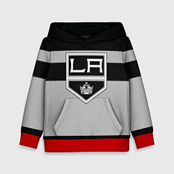 Толстовка-худи детская Los Angeles Kings, цвет: 3D-красный