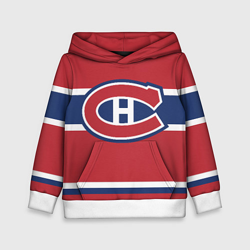 Детская толстовка Montreal Canadiens / 3D-Белый – фото 1