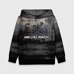 Толстовка-худи детская Nickelback Repository цвета 3D-черный — фото 1