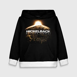 Толстовка-худи детская Nickelback: No fixed address, цвет: 3D-белый