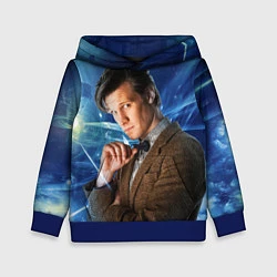 Толстовка-худи детская 11th Doctor Who, цвет: 3D-синий