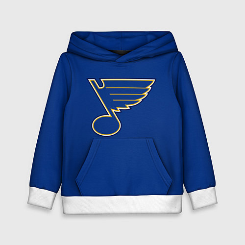 Детская толстовка St Louis Blues: Tarasenko 91 / 3D-Белый – фото 1