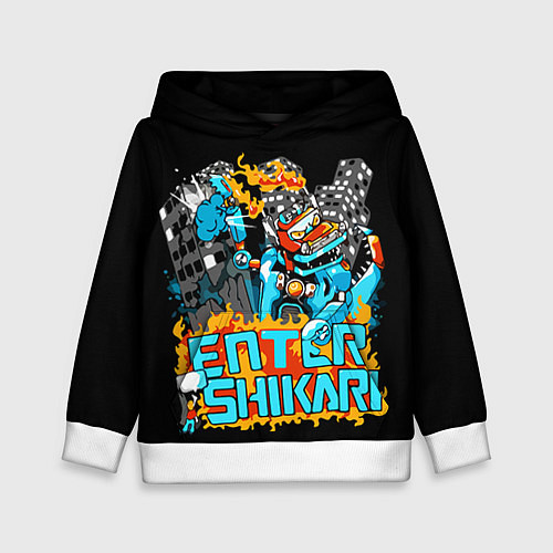 Детская толстовка Enter Shikari: Street style / 3D-Белый – фото 1