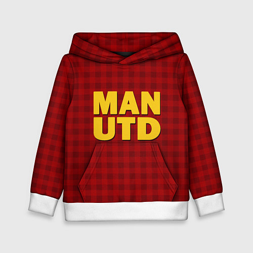 Детская толстовка MAN UTD / 3D-Белый – фото 1