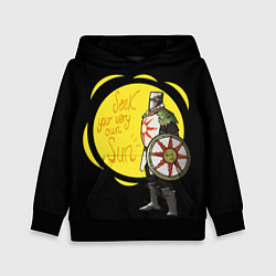 Толстовка-худи детская Week your very own sun, цвет: 3D-черный