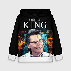 Толстовка-худи детская Stephen King: Horror, цвет: 3D-белый