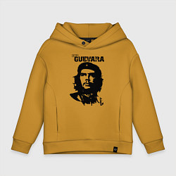 Толстовка оверсайз детская Che Guevara, цвет: горчичный