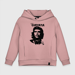 Толстовка оверсайз детская Che Guevara, цвет: пыльно-розовый