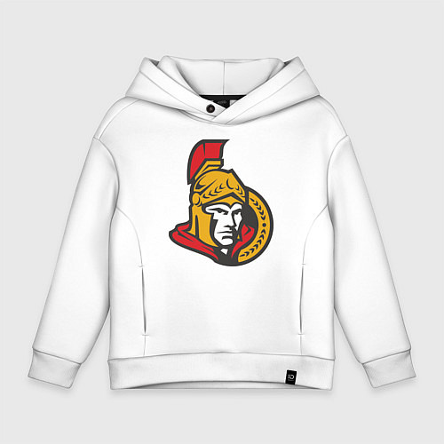 Детское худи оверсайз Ottawa Senators / Белый – фото 1