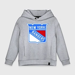 Детское худи оверсайз New York Rangers